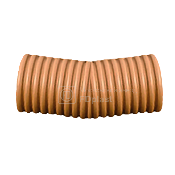 Отвод ПП 15° FDplast SN16 OD/ID 110/94 мм